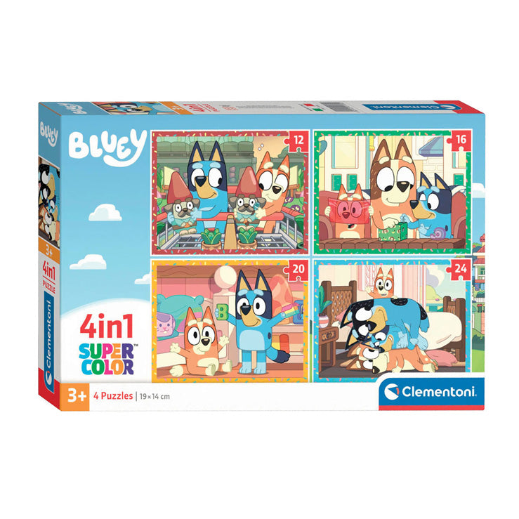 Load image into Gallery viewer, Clementoni legpuzzel 4in1 bluey
