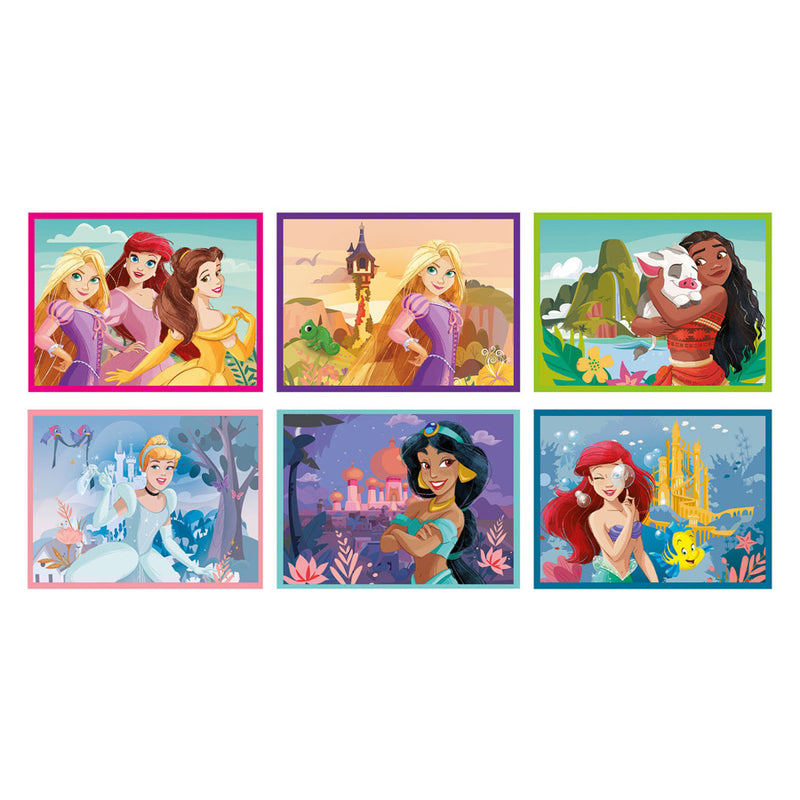 Afbeelding laden in galerijviewer, Clementoni blokpuzzel disney princess, 12st.
