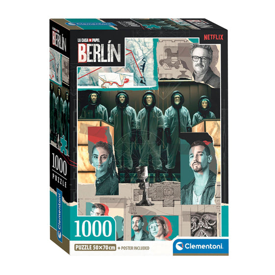 Load image into Gallery viewer, Clementoni legpuzzel la casa de papel, 1000st.
