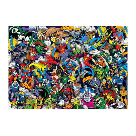 Clementoni legpuzzel dc comics justice league, 1000st.