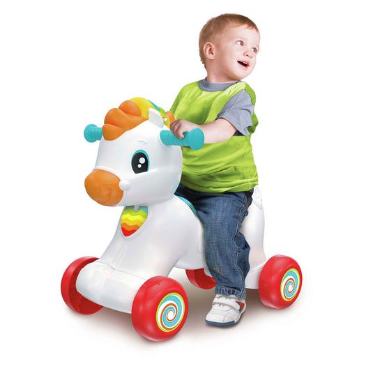 Clementoni baby - rocky het hobbelpaardje 3in1