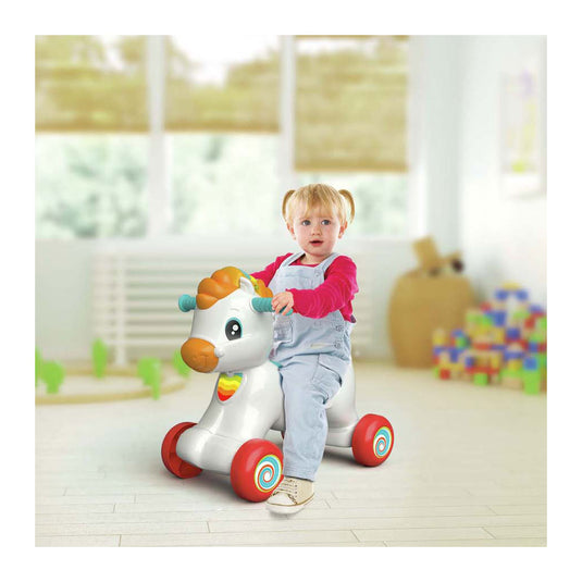 Clementoni baby - rocky het hobbelpaardje 3in1