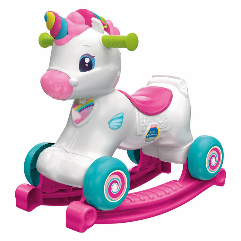 Load image into Gallery viewer, Clementoni baby - eenhoorn hobbelpaardje 3in1
