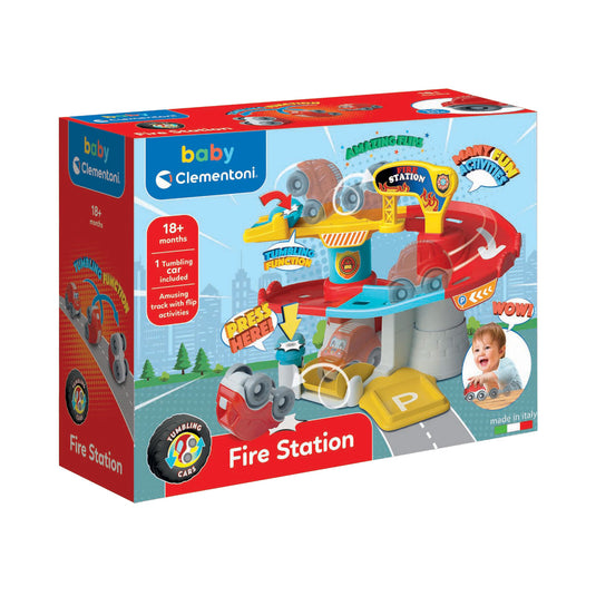 Clementoni baby brandweerkazerne met auto