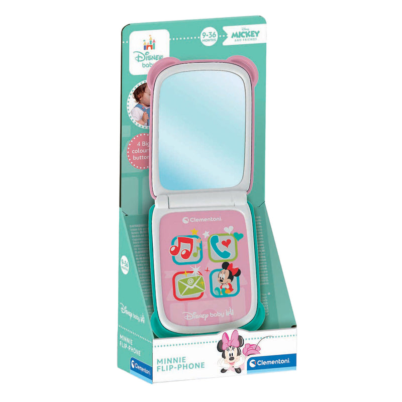 Laden Sie das Bild in Galerie -Viewer, Clementoni baby disney minnie mouse telefoon inklapbaar
