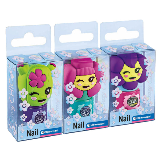 Clementoni crazy chic nagellak bloem