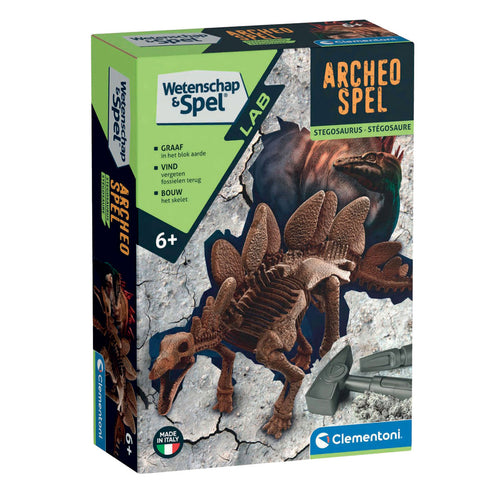 Clementoni archeo spel stegosaurus