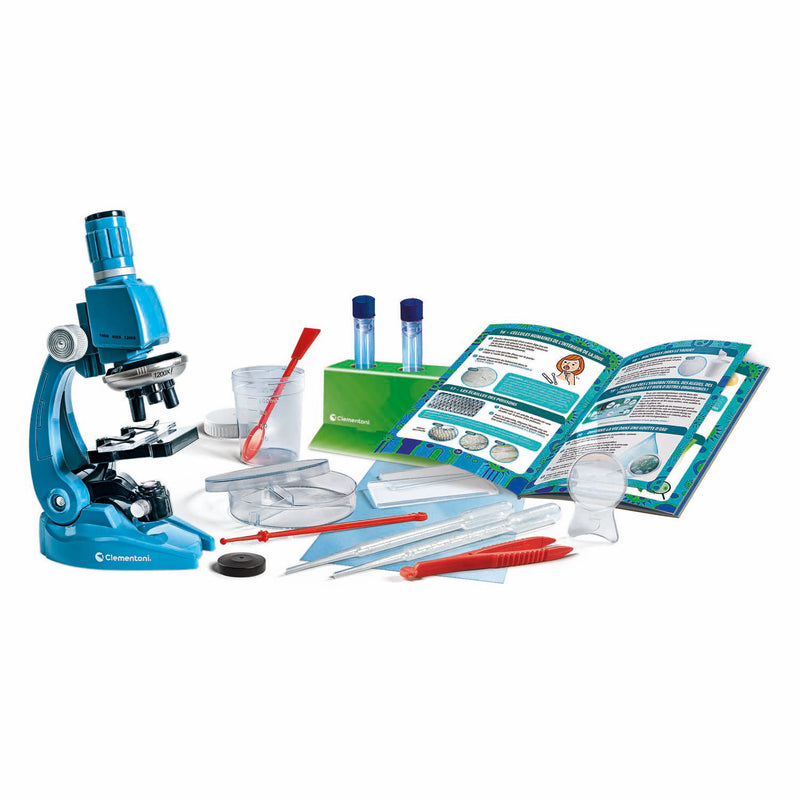 Afbeelding laden in galerijviewer, Clementoni wetenschap en spel - super microscoop
