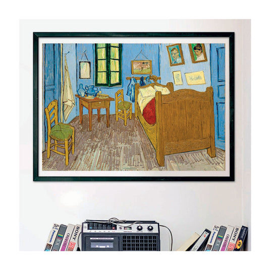 Clementoni legpuzzel kunstwerken de slaapkamer , 1000st.