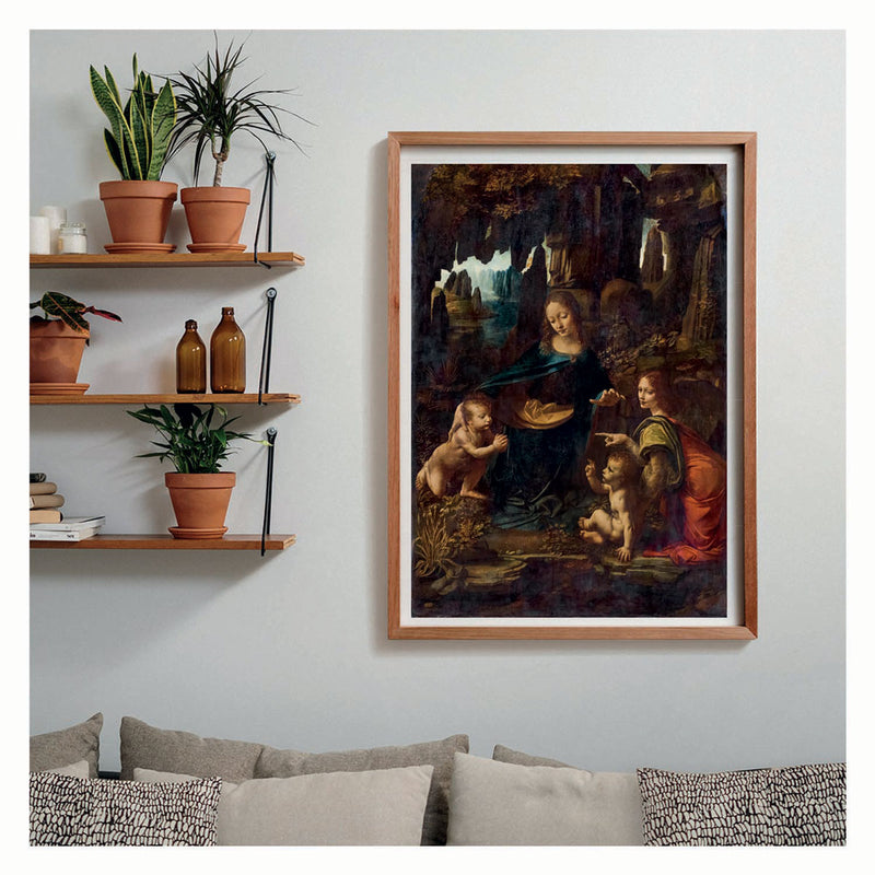 Load image into Gallery viewer, Clementoni legpuzzel kunstwerken madonna in de grot, 1000st.
