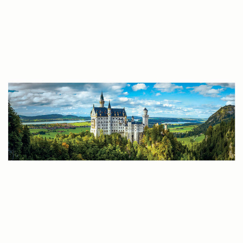 Afbeelding laden in galerijviewer, Clementoni panoramapuzzel slot neuschwanstein, 1000st.
