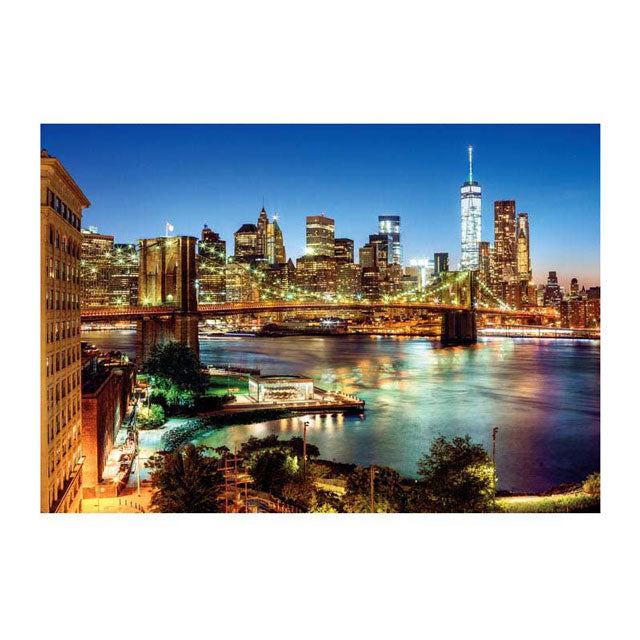 Afbeelding laden in galerijviewer, Clementoni puzzel brooklyn bridge lights, 6000st.
