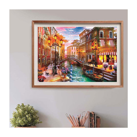 Clementoni legpuzzel zonsondergang venetië, 500st.
