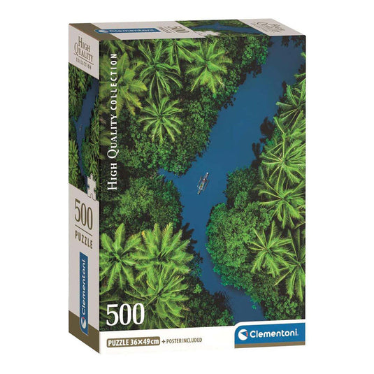Clementoni legpuzzel tropical aerial, 500st.