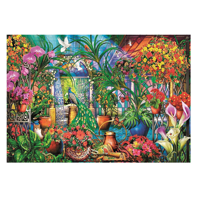 Load image into Gallery viewer, Clementoni legpuzzel the greenhouse caretakers, 500st.

