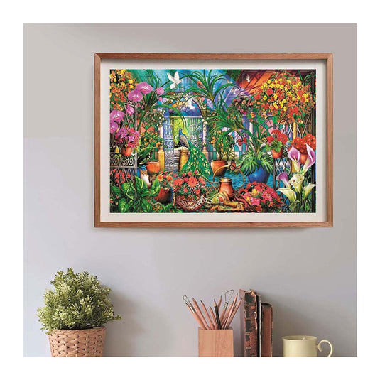Clementoni legpuzzel the greenhouse caretakers, 500st.