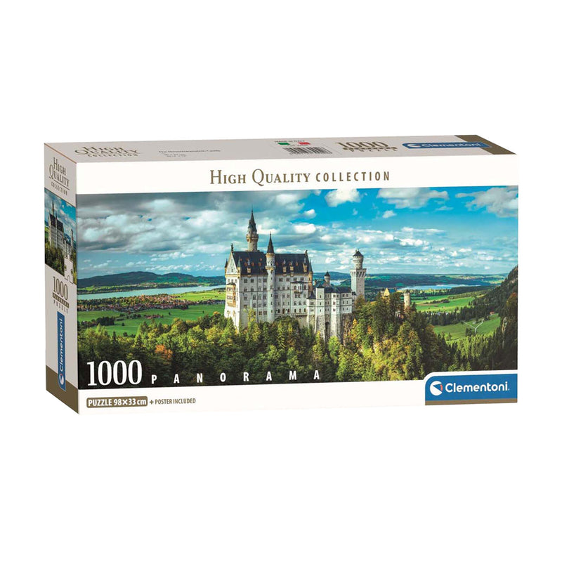Load image into Gallery viewer, Clementoni legpuzzel the neuschwanstein castle, 1000st.
