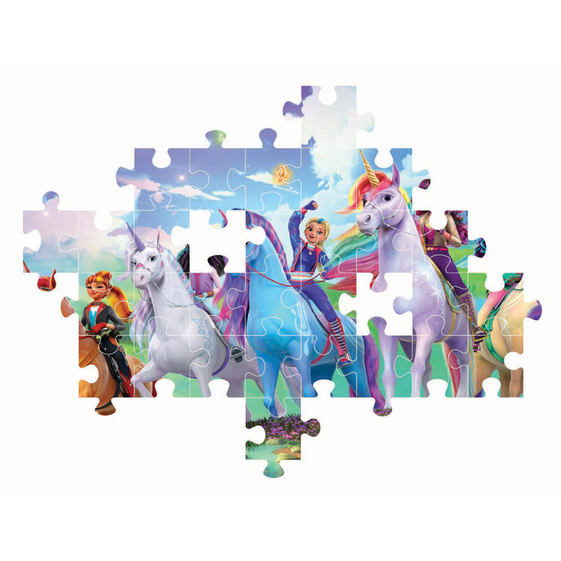 Afbeelding laden in galerijviewer, Clementoni puzzel unicorn academy - 104dlg.
