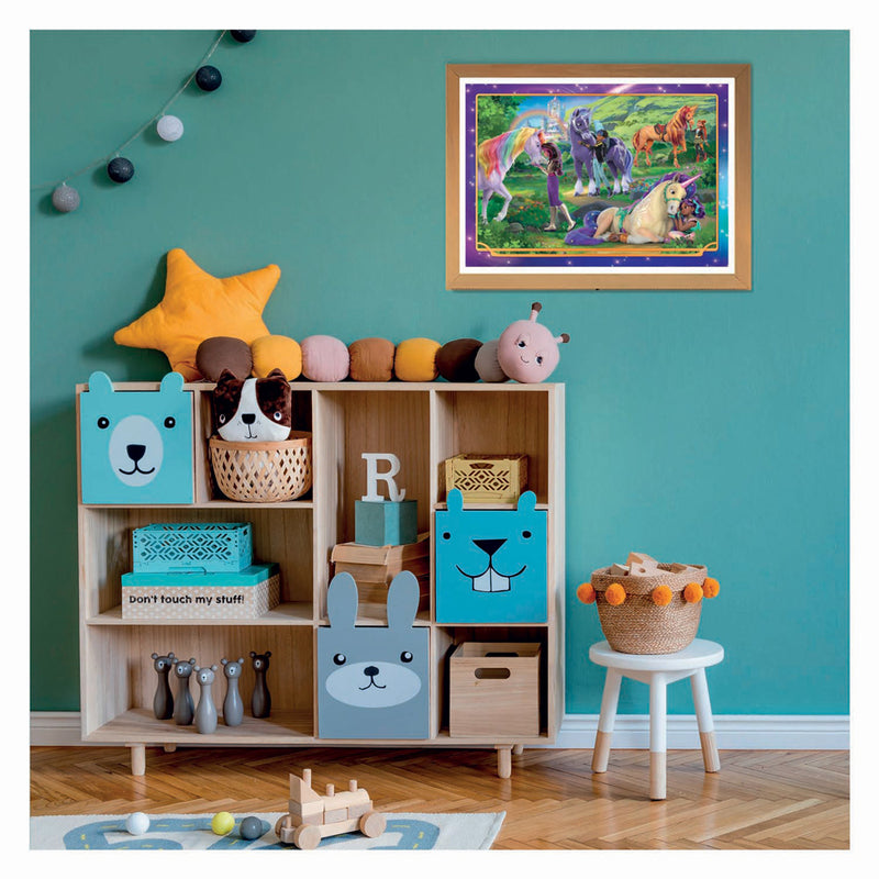 Afbeelding laden in galerijviewer, Clementoni puzzel unicorn academy - 104dlg.
