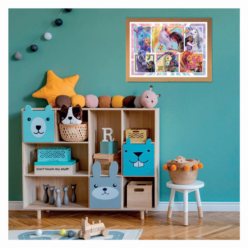 Load image into Gallery viewer, Clementoni puzzel unicorn academy - 6 portretten, 104dlg.
