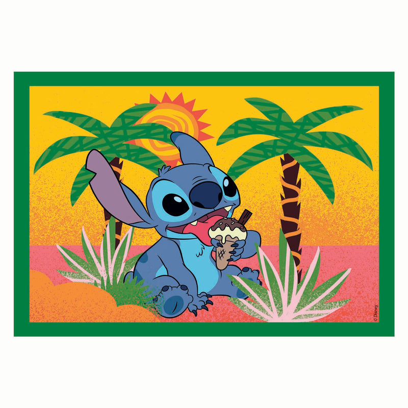 Load image into Gallery viewer, Clementoni super color legpuzzel 4in1 stitch
