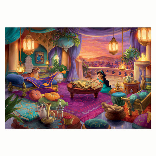 Clementoni legpuzzel jasmine ever after - 500st.