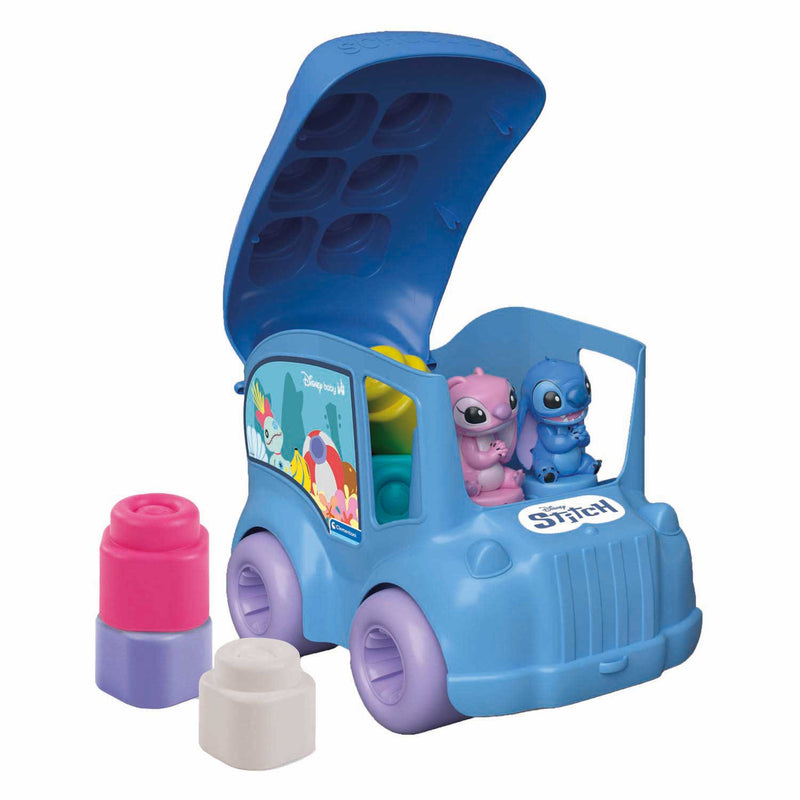 Afbeelding laden in galerijviewer, Clementoni soft clemmy stitch schoolbus
