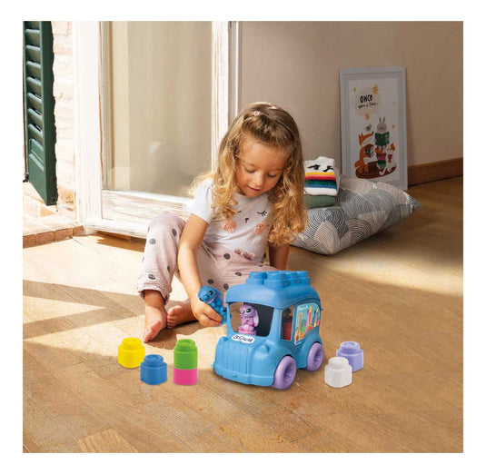 Clementoni soft clemmy stitch schoolbus