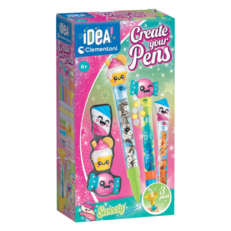 Cargue la imagen en el visor de la galería, Clementoni idea maak je eigen pen - zoet
