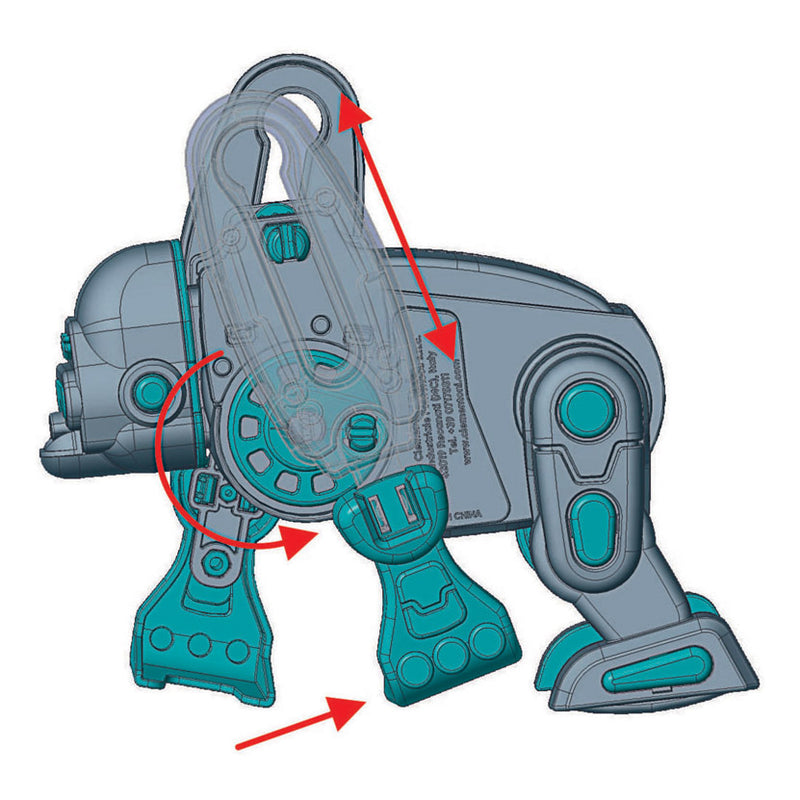 Chargez l'image dans la visionneuse de la galerie, Clementoni wetenschap spel gorilla robot
