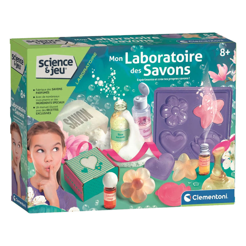 Chargez l'image dans la visionneuse de la galerie, Clementoni wetenschap spel mijn zeep laboratorium
