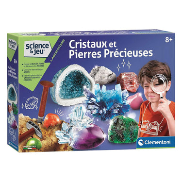 Clementoni wetenschap spel kristallen en edelstenen laboratorium