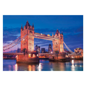Clementoni legpuzzel tower bridge bij nacht - 1000st.