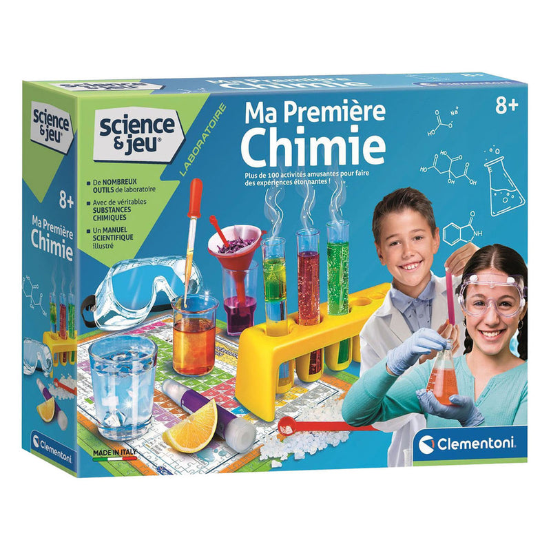 Cargue la imagen en el visor de la galería, Clementoni wetenschap spel - mijn eerste scheikundedoos
