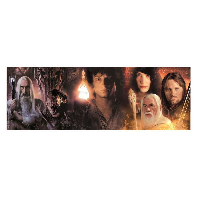 Afbeelding laden in galerijviewer, Clementoni legpuzzel the lord of the rings panorama - 1000st.
