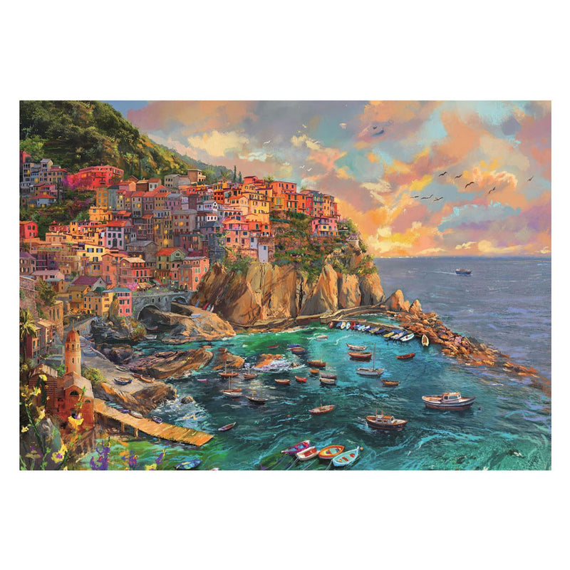 Afbeelding laden in galerijviewer, Clementoni legpuzzel geschilderd manarola - 2000st.
