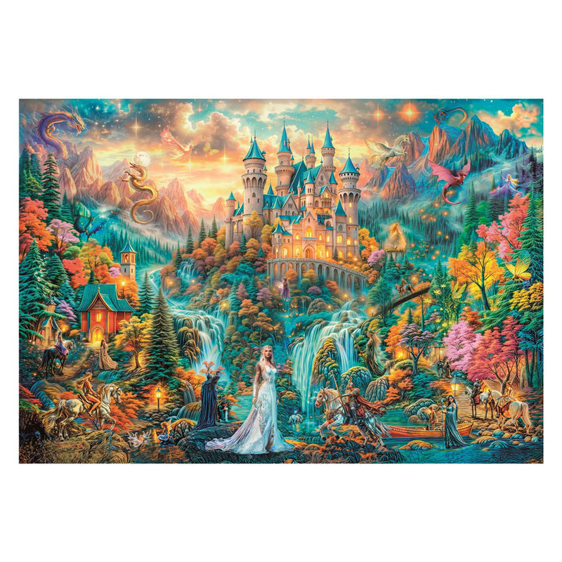 Afbeelding laden in galerijviewer, Clementoni legpuzzel legends of the hidden realm - puzzel 2000 stukjes fantasy - high quality collection - legpuzzels en puzzels voor volwassenen
