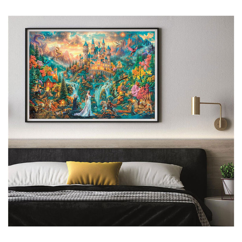 Afbeelding laden in galerijviewer, Clementoni legpuzzel legends of the hidden realm - puzzel 2000 stukjes fantasy - high quality collection - legpuzzels en puzzels voor volwassenen

