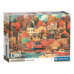 Clementoni legpuzzel goede tijden haven - 1500st.