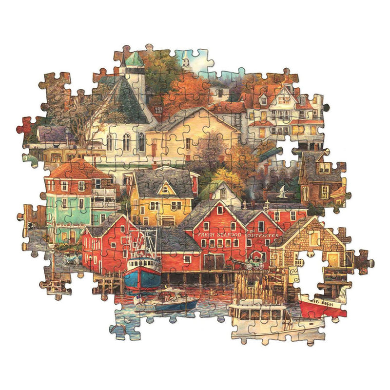 Afbeelding laden in galerijviewer, Clementoni legpuzzel goede tijden haven - 1500st.
