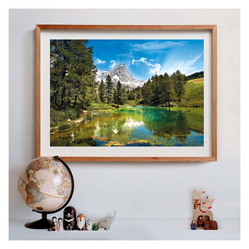 Afbeelding laden in galerijviewer, Clementoni legpuzzel blauw meer - 1500st.
