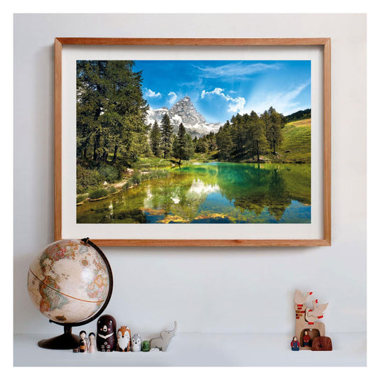 Clementoni legpuzzel blauw meer - 1500st.
