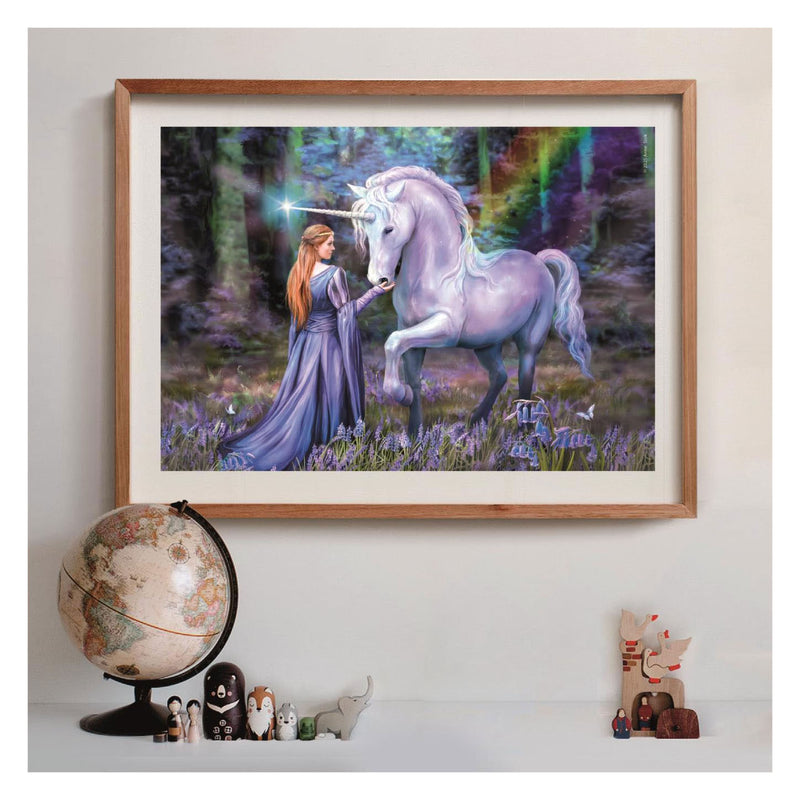 Afbeelding laden in galerijviewer, Clementoni legpuzzel anne stokes bluebell wood - 1500st.
