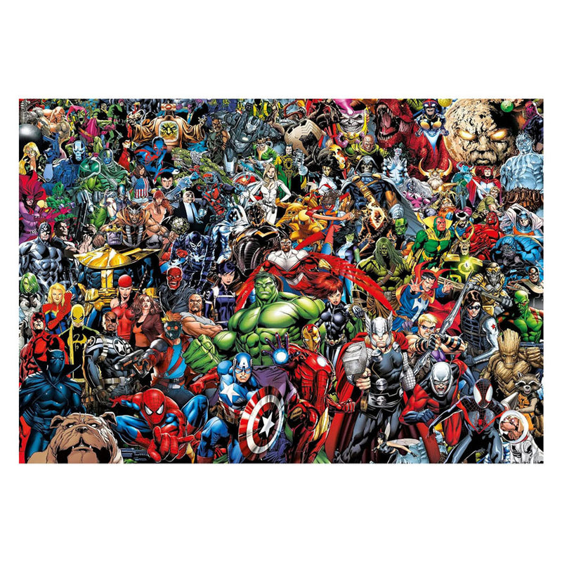 Afbeelding laden in galerijviewer, Clementoni onmogelijke legpuzzel marvel - 1000st.
