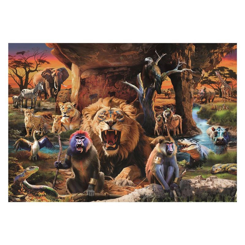Chargez l'image dans la visionneuse de la galerie, Clementoni legpuzzel the tribal society - 1500st.
