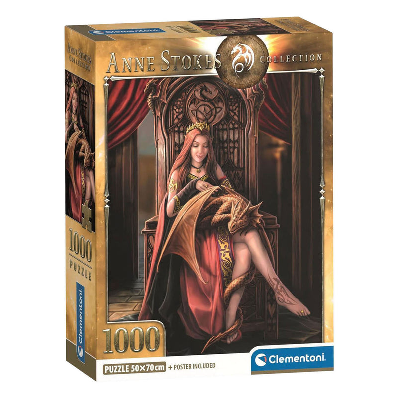 ギャラリービューアに画像をロードする, Clementoni legpuzzel anne stokes friends forever - 1000st.

