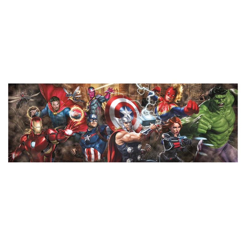 Afbeelding laden in galerijviewer, Clementoni legpuzzel marvel panorama - 1000st.
