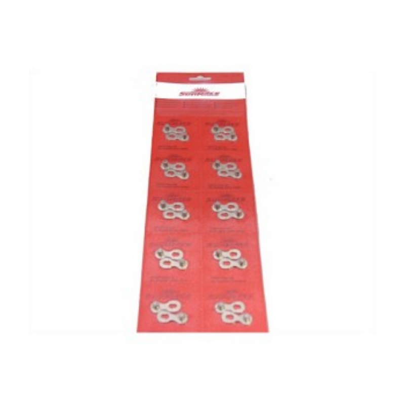 Load image into Gallery viewer, Sunrace kettingschakel 7-8 speed 10 stuks - zilver
