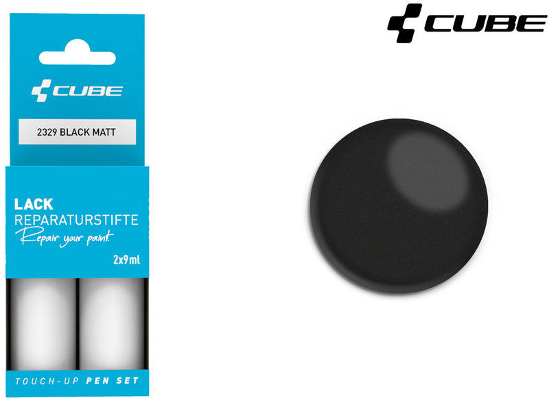 Load image into Gallery viewer, Cube touch-up pen set black matt
