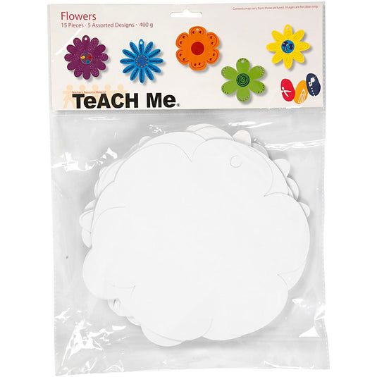 Creativ company https: www.cchobby.nl bloemen-d-20-cm-400-gr-wit-5x3-stuk-1-doos